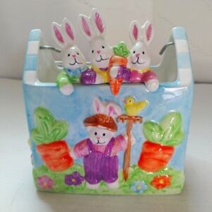 Porcelain Easter basket